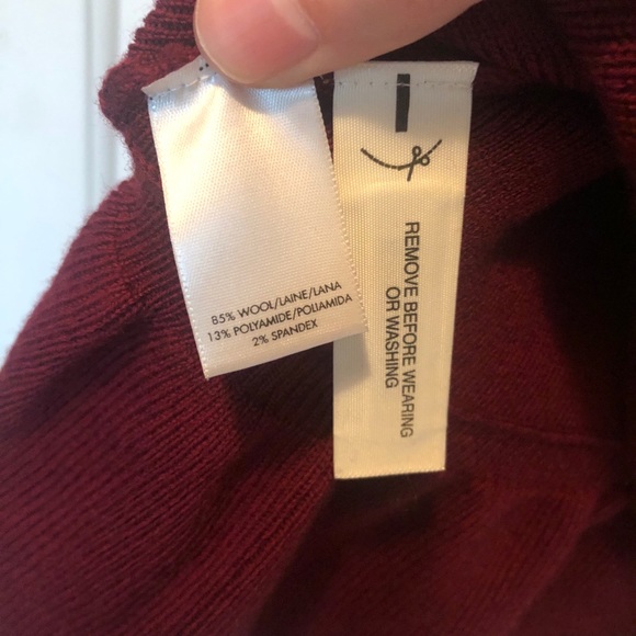 Ann Taylor Wool Peplum Sweater - Picture 6 of 9